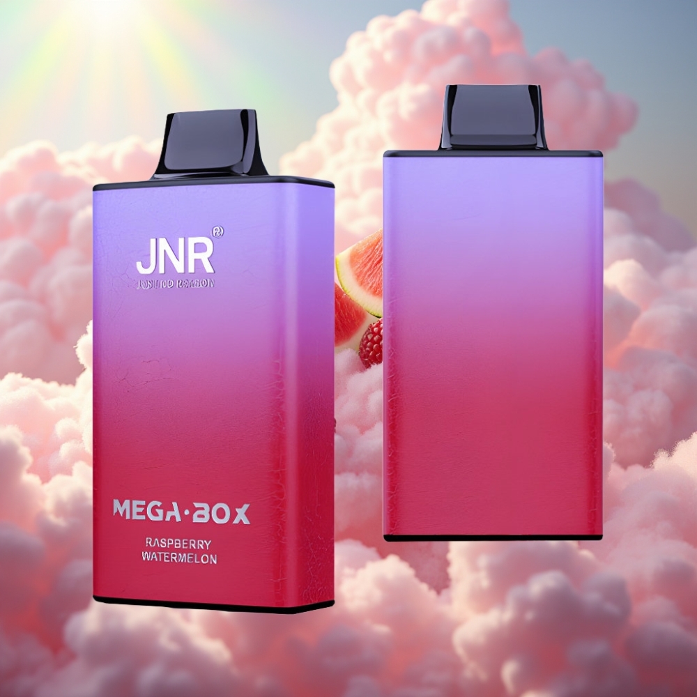 JNR Mega Box 25000 Puffs Ühekordne Vape Vaarikas-Arbuus