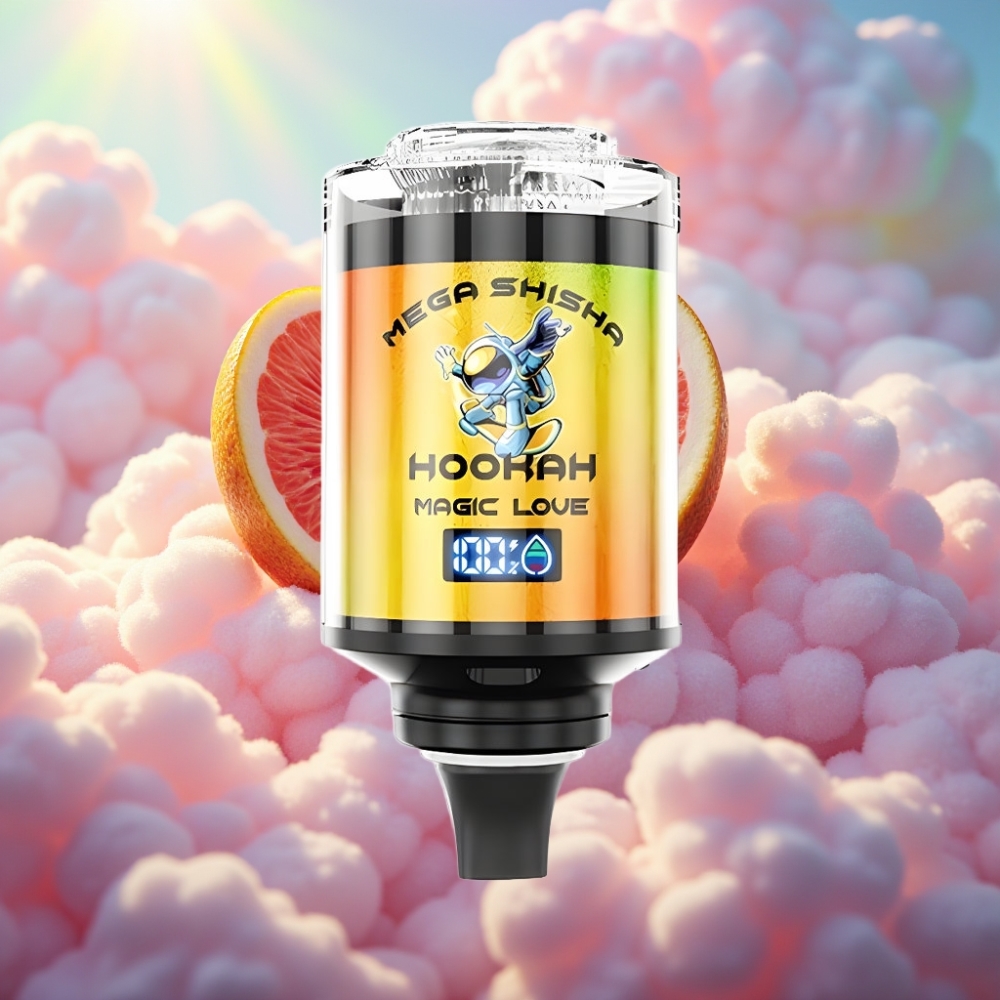 JNR Mega Shisha Hookah 100K Lauaühildus Maagiline Armastus
