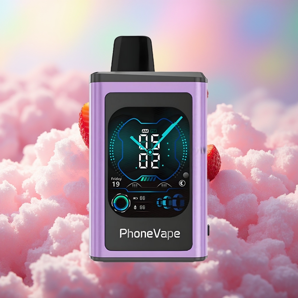 JNR PhoneVape 30000 puffi Ühekordne Aurustiga 850mAh Type-C Laetav aku Turbo Režiim Kohandatav õhuvool Äpiga juhitav Kõned