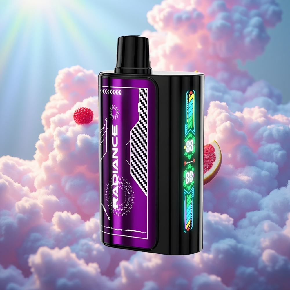 JNR Radiance 31000 Puffs Ühekordselt Kasutatav Vape SININE VAARIKA KIRS