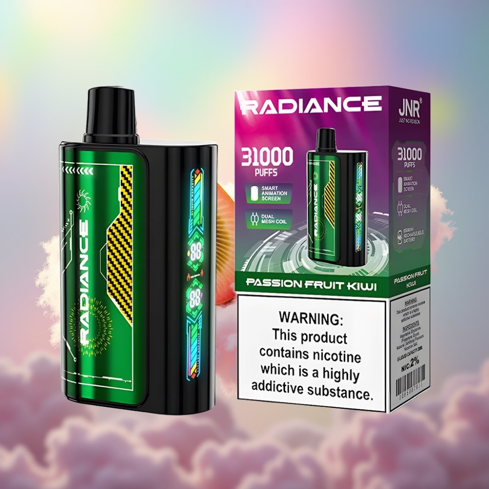 JNR Radiance 31000 Sööbud Disposabel Vape MARAKUJA KIWI