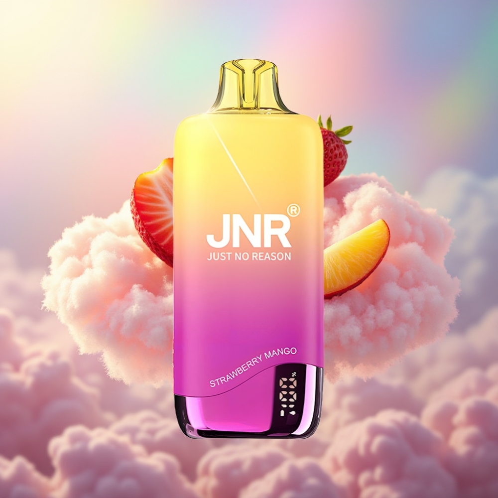 JNR Rainbow 10500 Puffs Ühekordselt Kasutatav Vape Maasikas-Mango