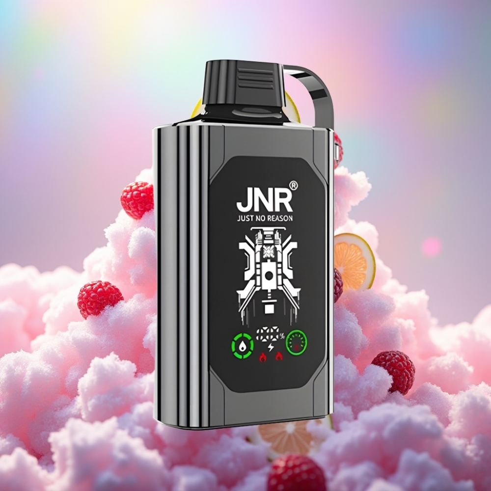 JNR Shisha Hookah Box 20500 Söödud HD Ekraan 1000mAh Akumahutavus 25ml Vedelikmahutavus Tüüp-C Kiirlaadimine Segatud Marjad-Jää