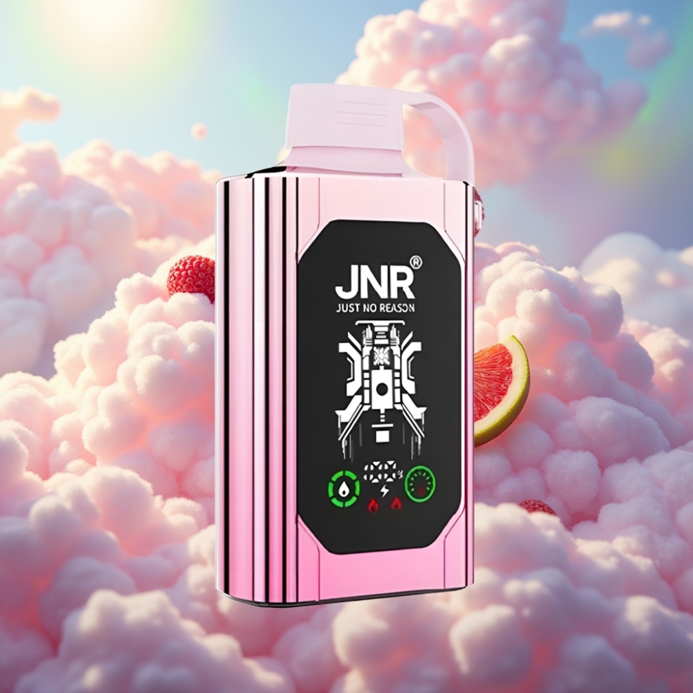 JNR Shisha Hookah Box 20500 Sügavhõng HD Ekraan, 1000mAh Akuga, 25ml Vedelikmahutiga, Tüüp-C Kiirlaadimisega, Dual Mesh & Dual Core Poolusega, 0%/2%/5% Nikotiiniga, Lady Killa