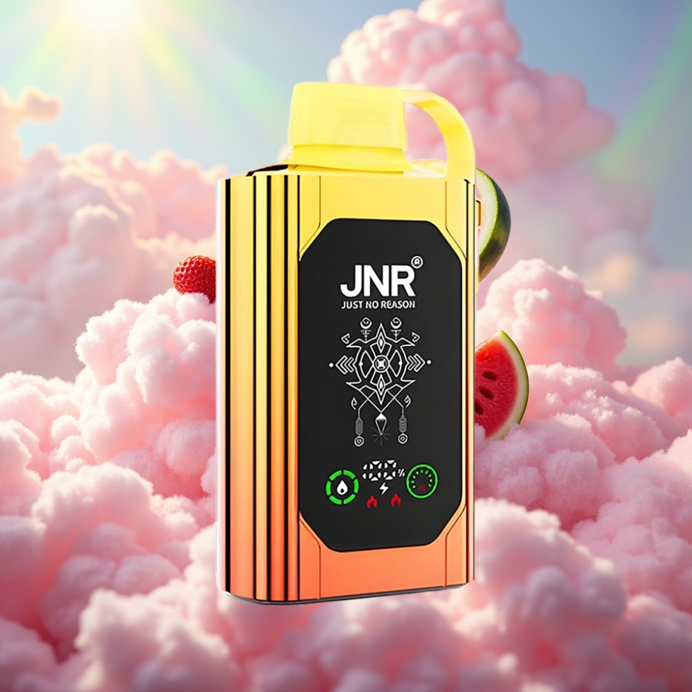 JNR Shisha Hookah Box 20500 Söögid HD Ekraaniga 25ml Vesimeloni-Maasika Närimiskum
