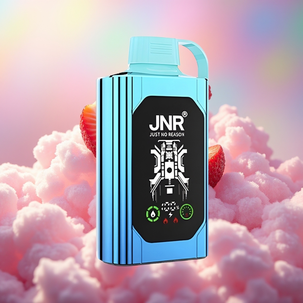 JNR Shisha Hookah Box 20500 Sõõmikut HD Ekraaniga, 25ml, Tüüp-C, Maasika-Vaarikakomm