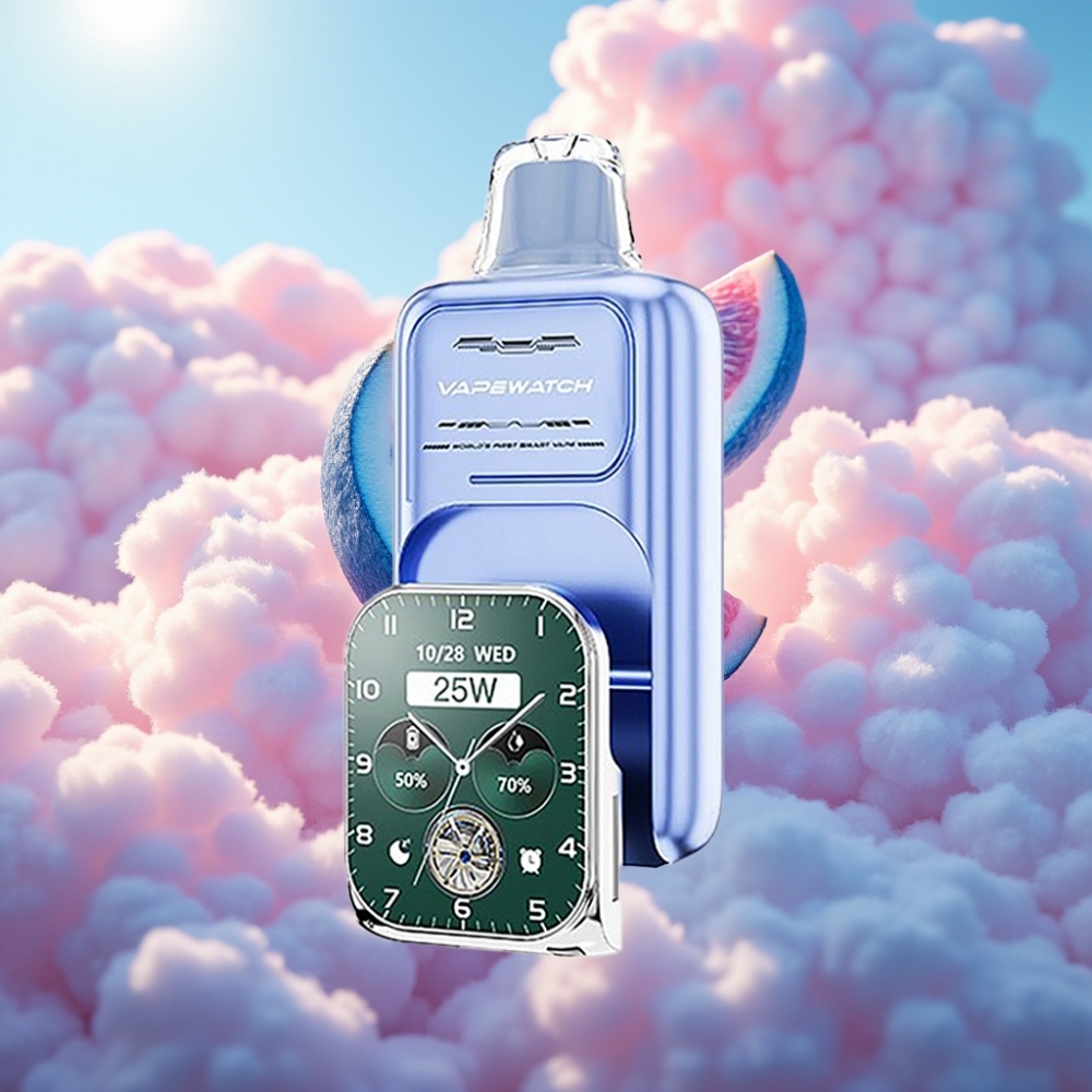 JNR VapeWatch 30000 Puffs Disposabelne Vape Sinine Sõstar-Jää