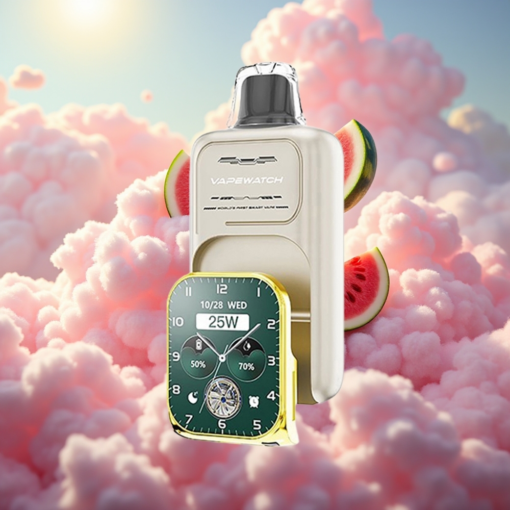 JNR VapeWatch 30000 Tikku Dual Mesh Coil 19mL Vesimelonijää