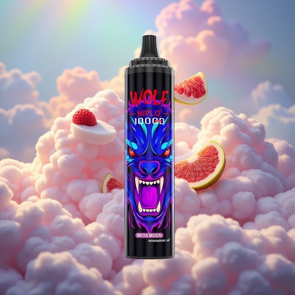 JNR Wolf Niplo 10000 Puffs Meta Kuu 1.0 Ohm 20ml