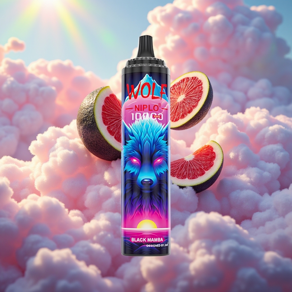 JNR Wolf Niplo 10000 Puffs Must Mamba