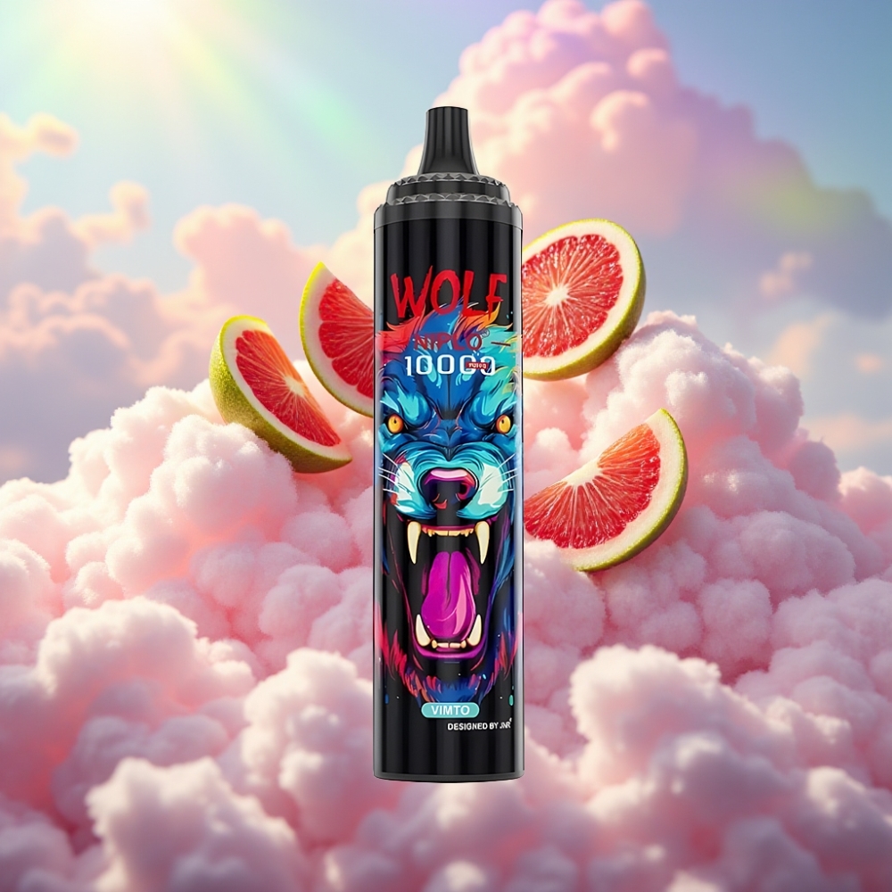 JNR Wolf Niplo 10000 Puffs Vimto Mesh 1.0 Ohm 20ml