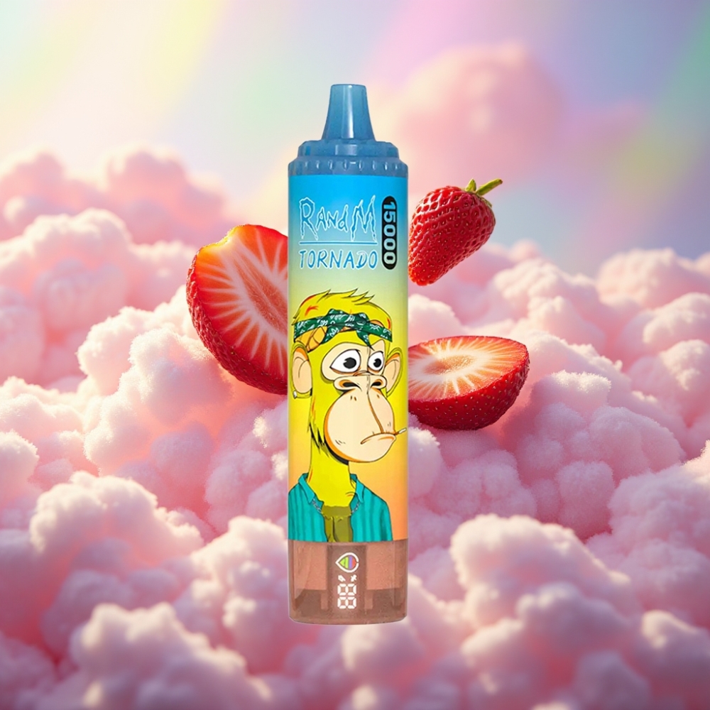 RandM Fumot Tornado 15000 Puffs Maasikas