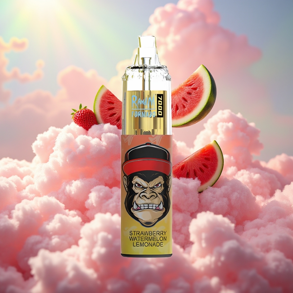 Fumot Tornado 7000 Disposabel Vape Maasika-Arbuusi-Limonad