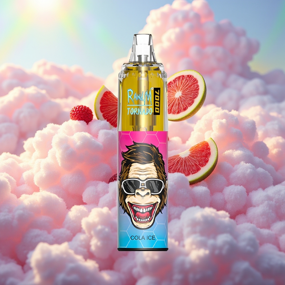 RandM Fumot Tornado 7000 Puffs Disposabel Vape Koola Jää