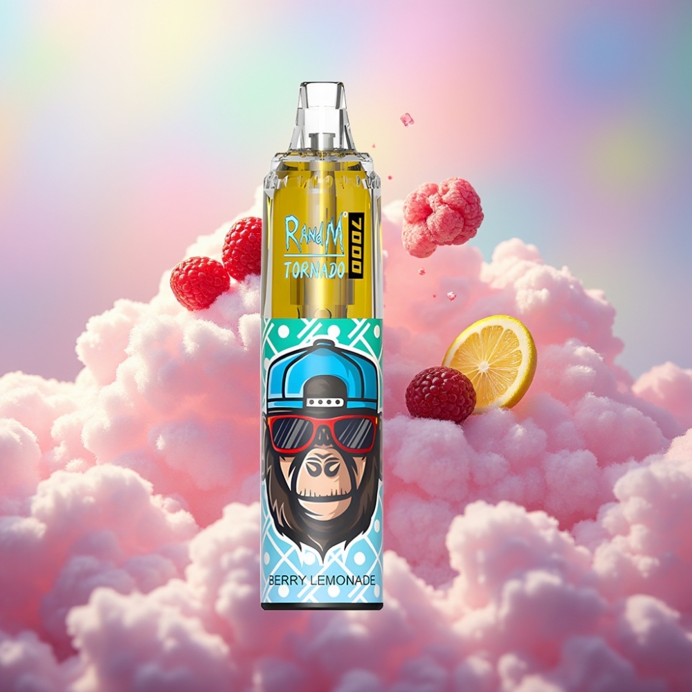 RandM Fumot Tornado 7000 Puffs Ühekordne Vape Mari-Limonäädis (14 ML, 850 MAH, Mesh Coil)
