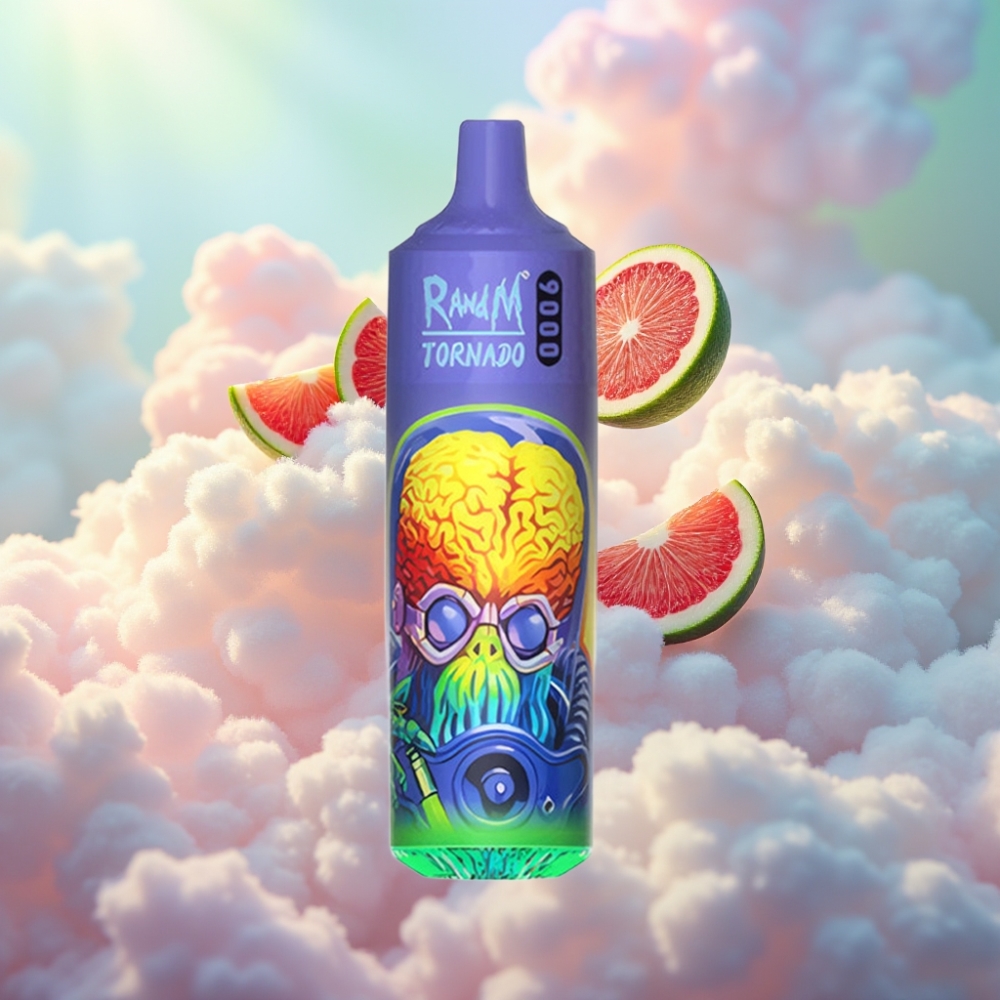 RandM Fumot Tornado 9000 Puffs Disposabelne Vape JahiMent (Cool Mint)