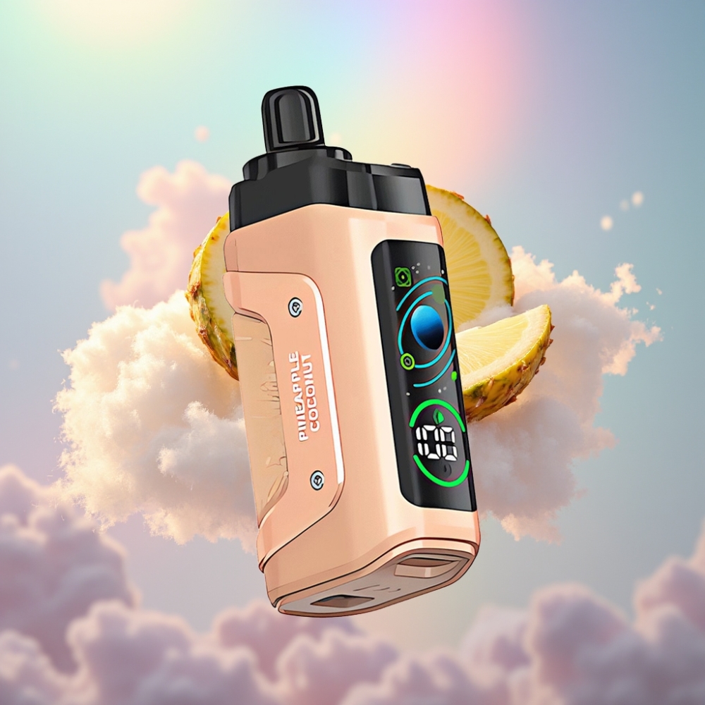 Razz Bar 45000 Puffs Ühekordne Vape Ananass-Kookos