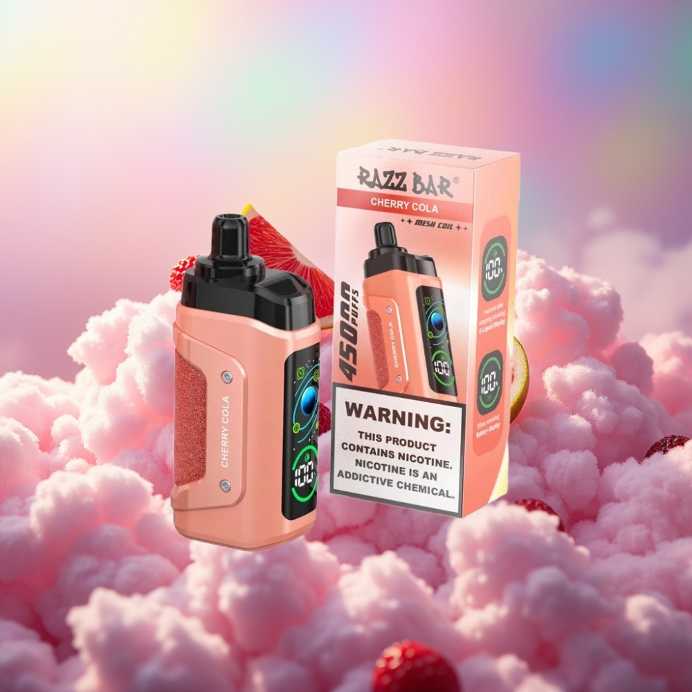 Razz Bar 45000 Puffs Ühekordne Vape Kirsi-Koola