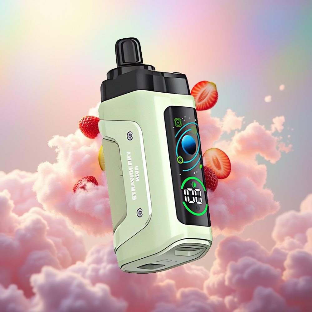 Razz Bar 45000 Puffs Ühekordne Vape Maasikas-Kiivi