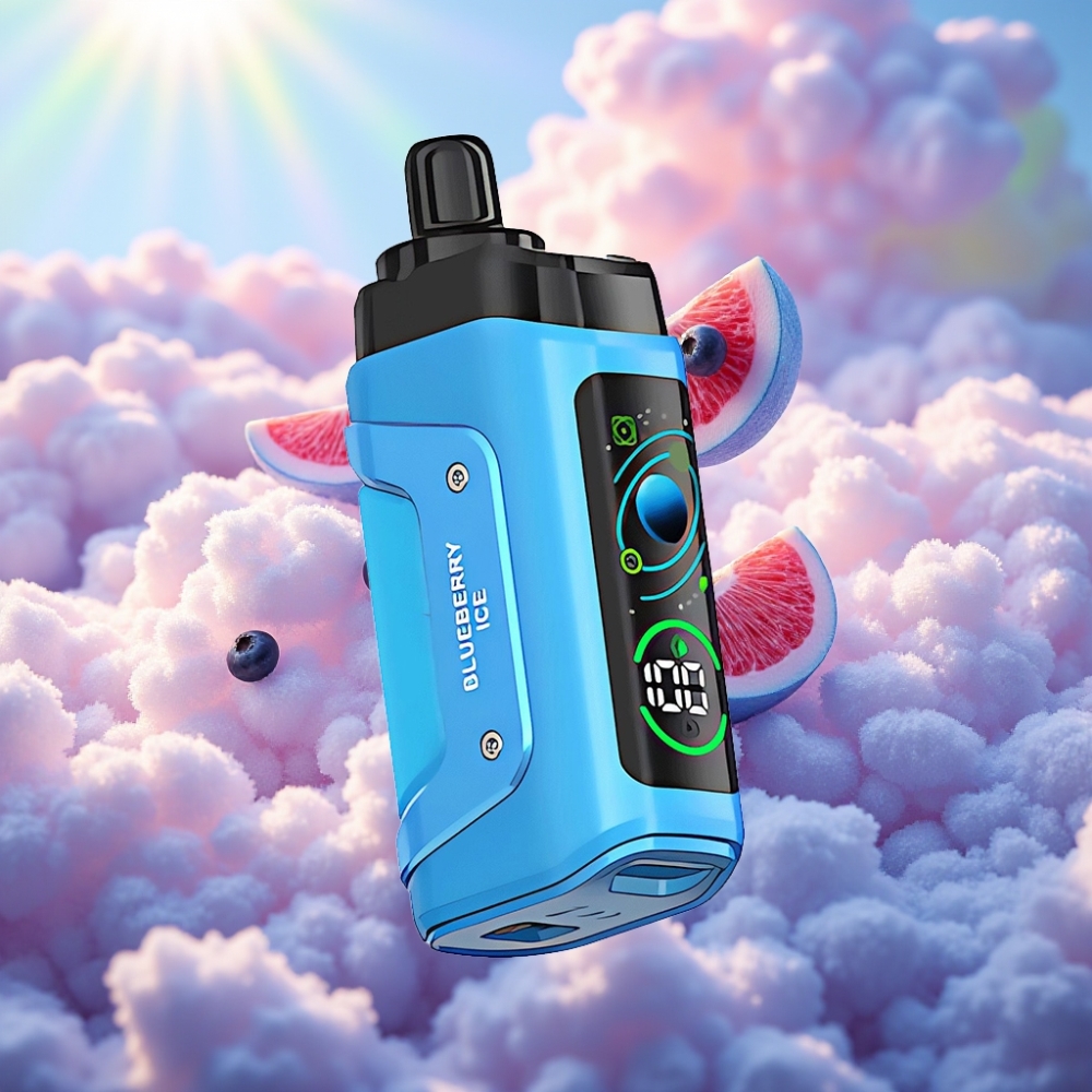 Razz Bar 45000 Sõmpsu Ühekordne Vape Mustikajää