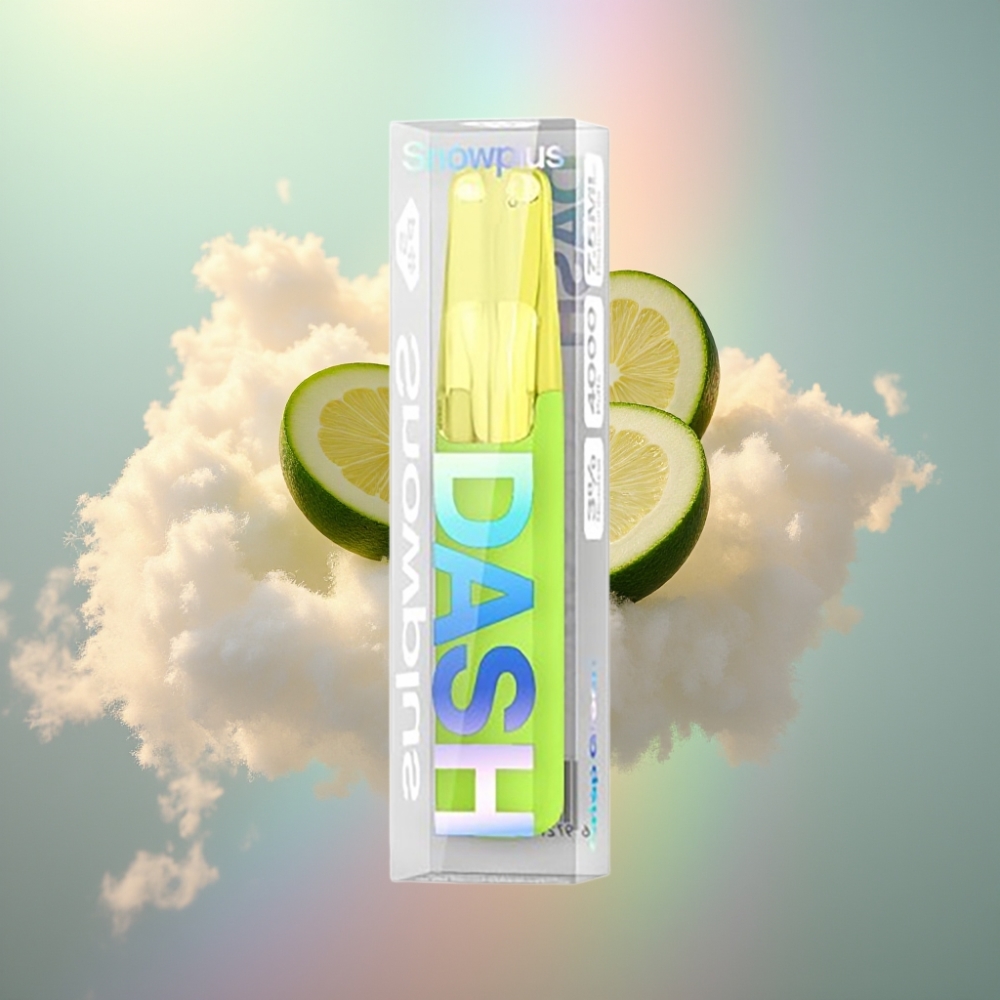 Snowplus Dash 4000 Puffs Disposabelseade Krõbe Roheline (7,5 ml, 530 mAh)
