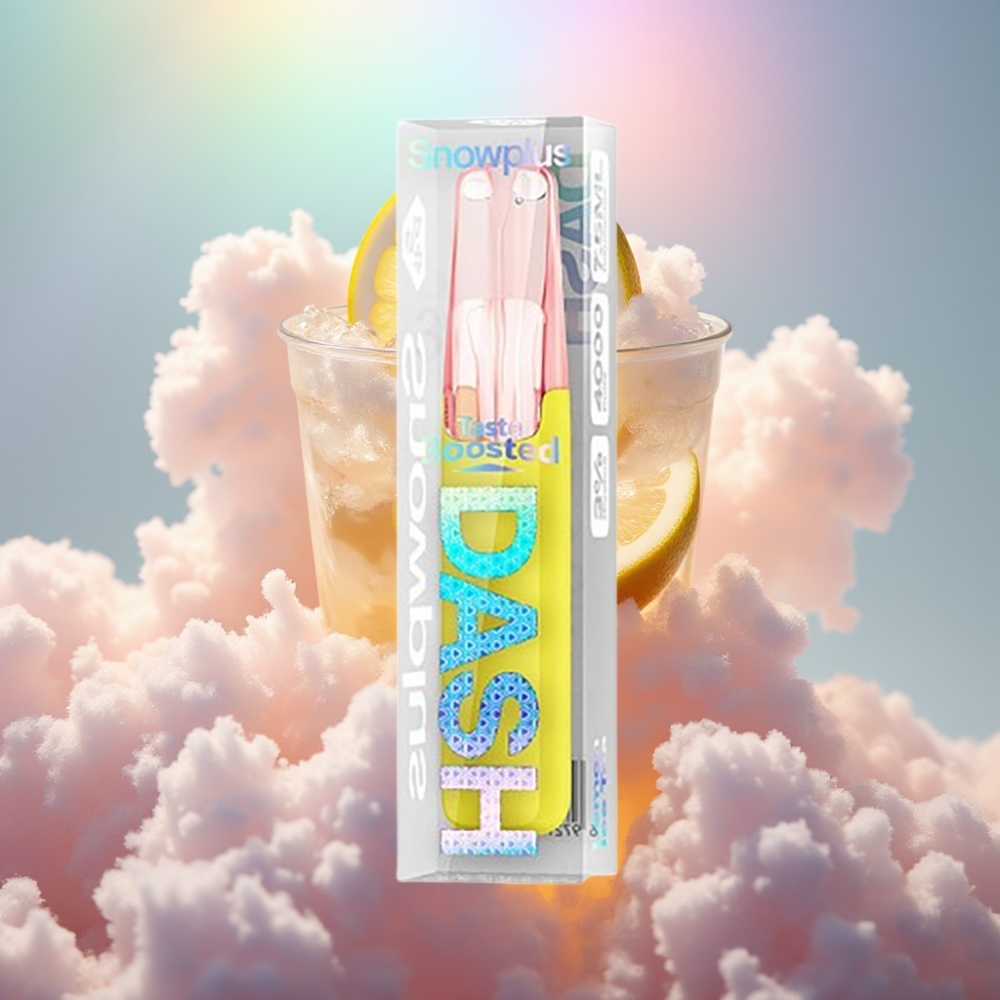 Snowplus Dash 4000 Puffs Disposable Seadmedisposiitliv (Lemon Ice Tea - Sidruni jäätee)