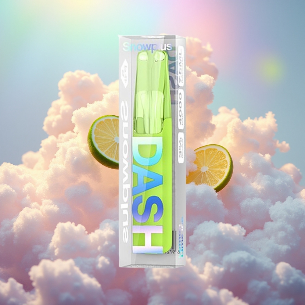 Snowplus Dash 4000 Puffs Käsitsi Seade Sidruni-Laimi Jää