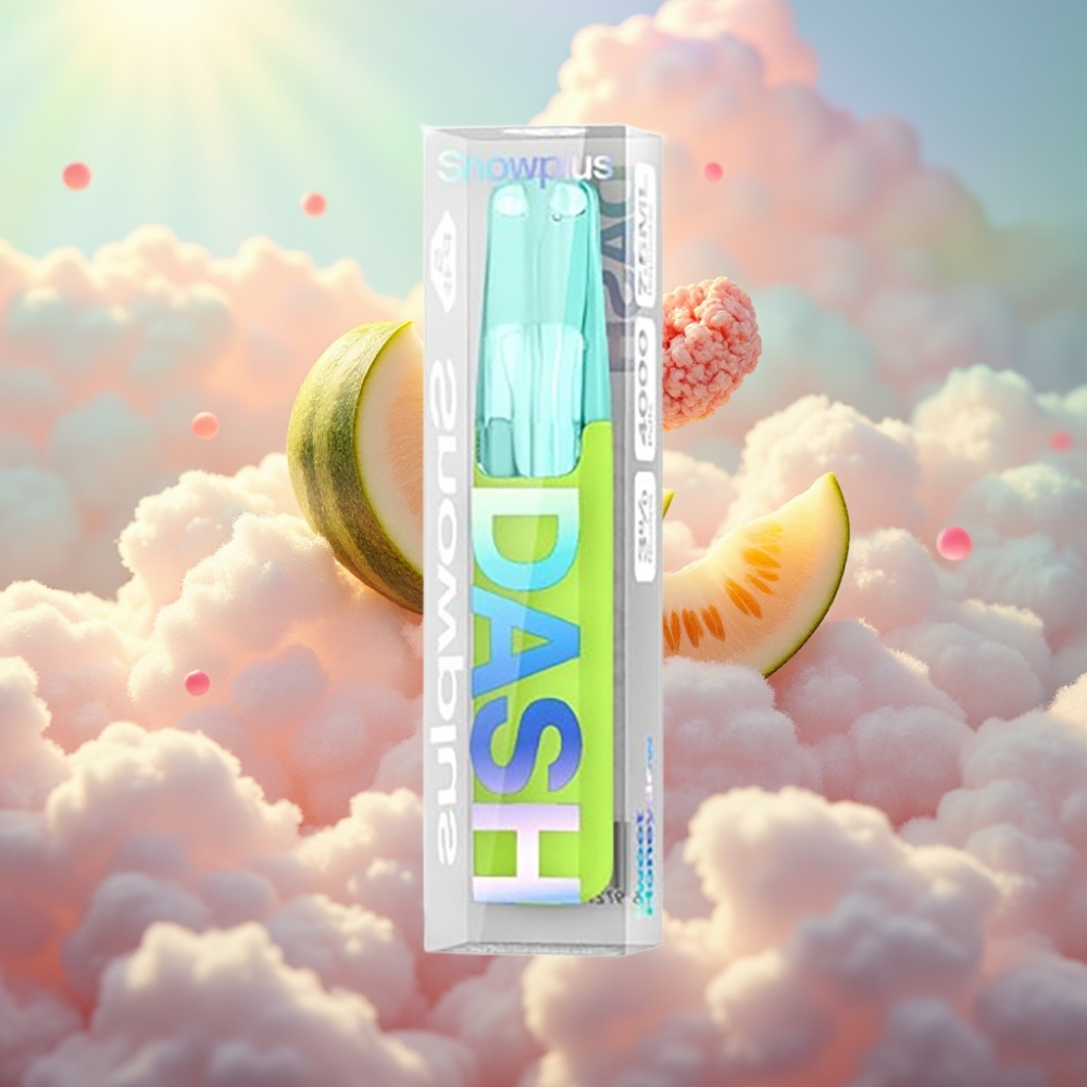 Snowplus Dash 4000 Puffs Ühekordse Seadme Magus Melon