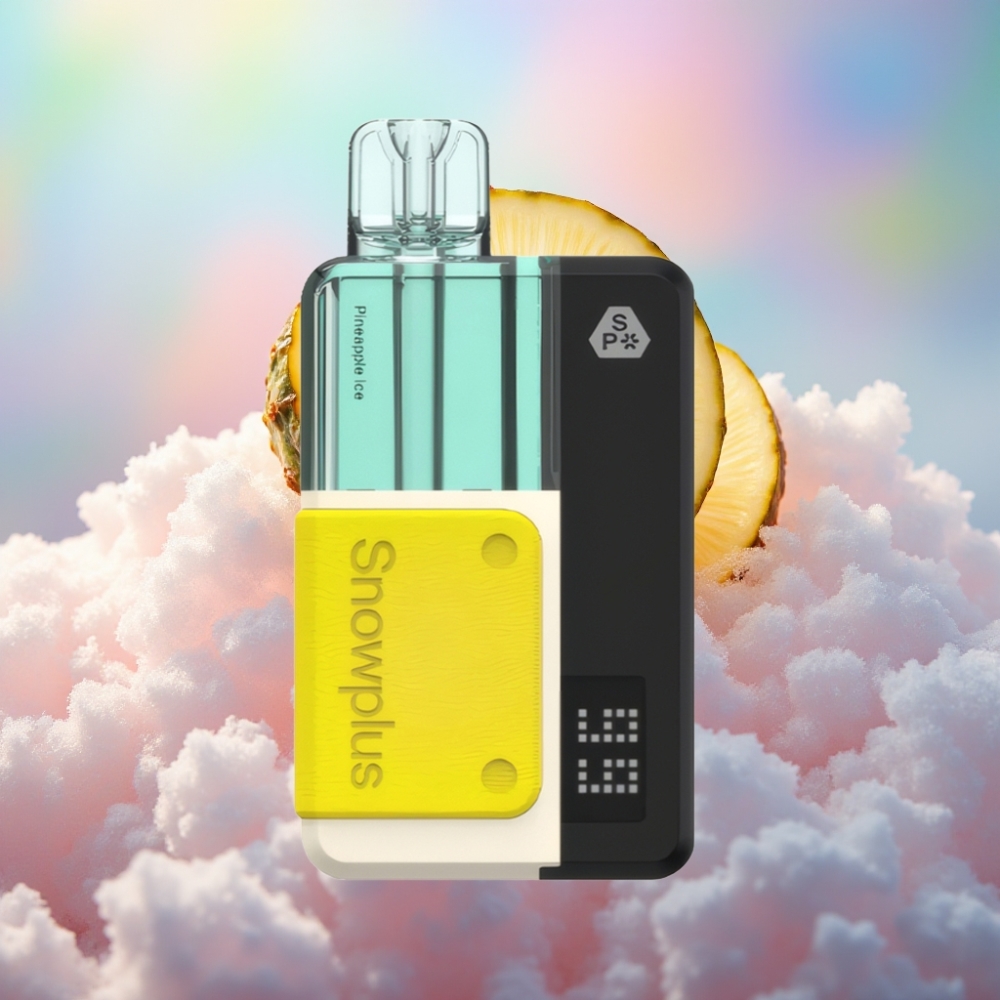 Snowplus Swift Pod Kit 15000 Puffs – Ananassi-Jää (15000 Puffs, 2+10 ml, Topeltvõrk)