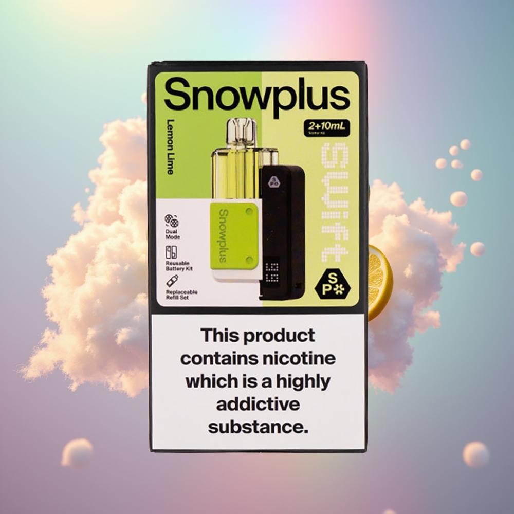 Snowplus Swift 5000 Löögid Eelvalmistatud Patareikomplekt Sidruni-Laimi, Dual Mesh, 1000 mAh
