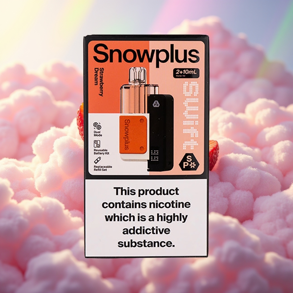 Snowplus Swift 5000 Puffs Eelvalmistatud Podi Komplekt Maasika Unelm