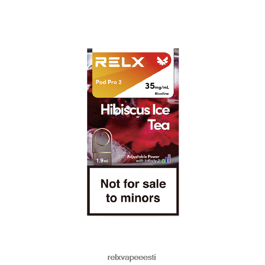 RELX pod pro 2–3 kauna hibiski jäätee - RELX Pods Flavors 2F4L2V111