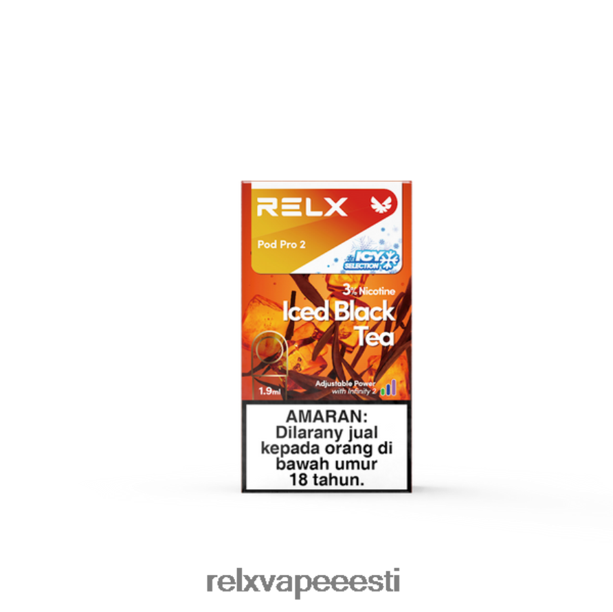 RELX pod pro 2–3 kauna jää must tee - RELX Vape Review 2F4L2V112