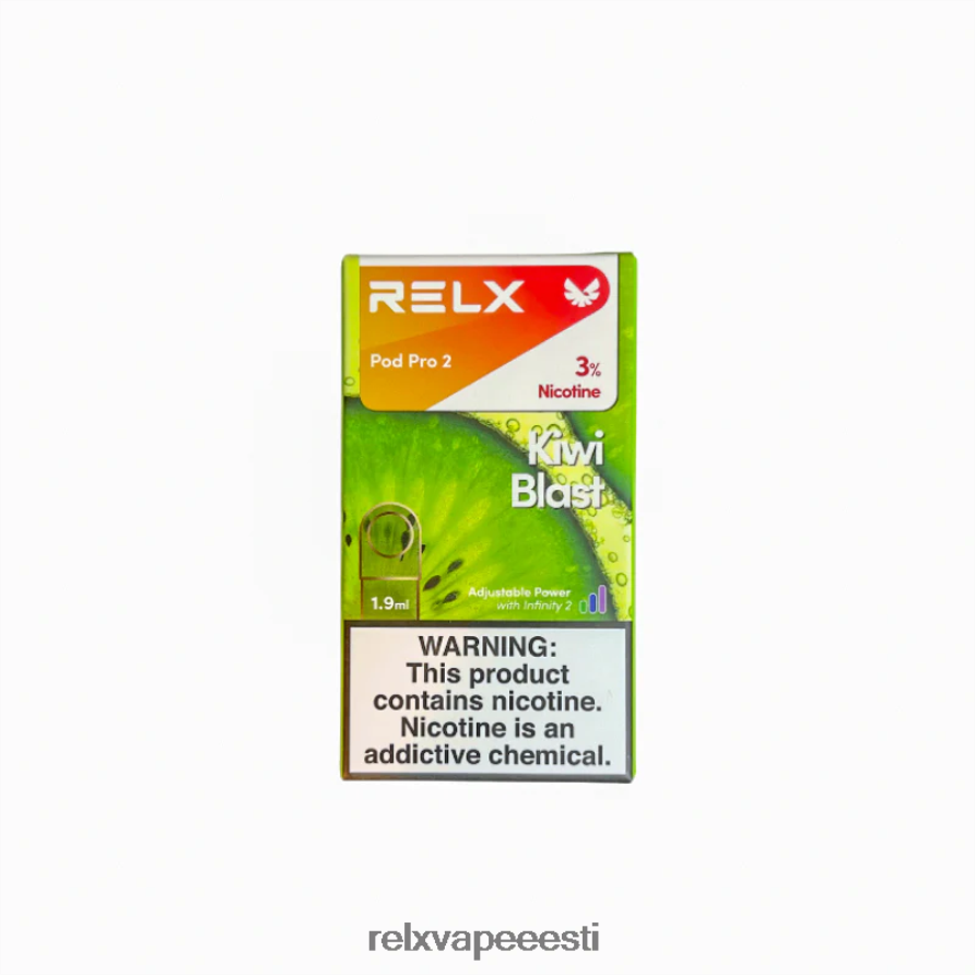 RELX pod pro 2–3 kauna kiivi plahvatus - RELX Vape Flavours 2F4L2V116