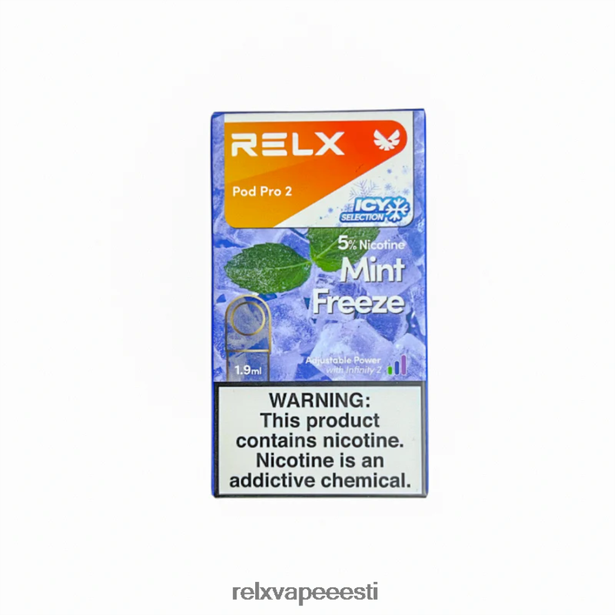 RELX pod pro 2–3 kauna piparmündi külmutada - RELX Pods Sale 2F4L2V100
