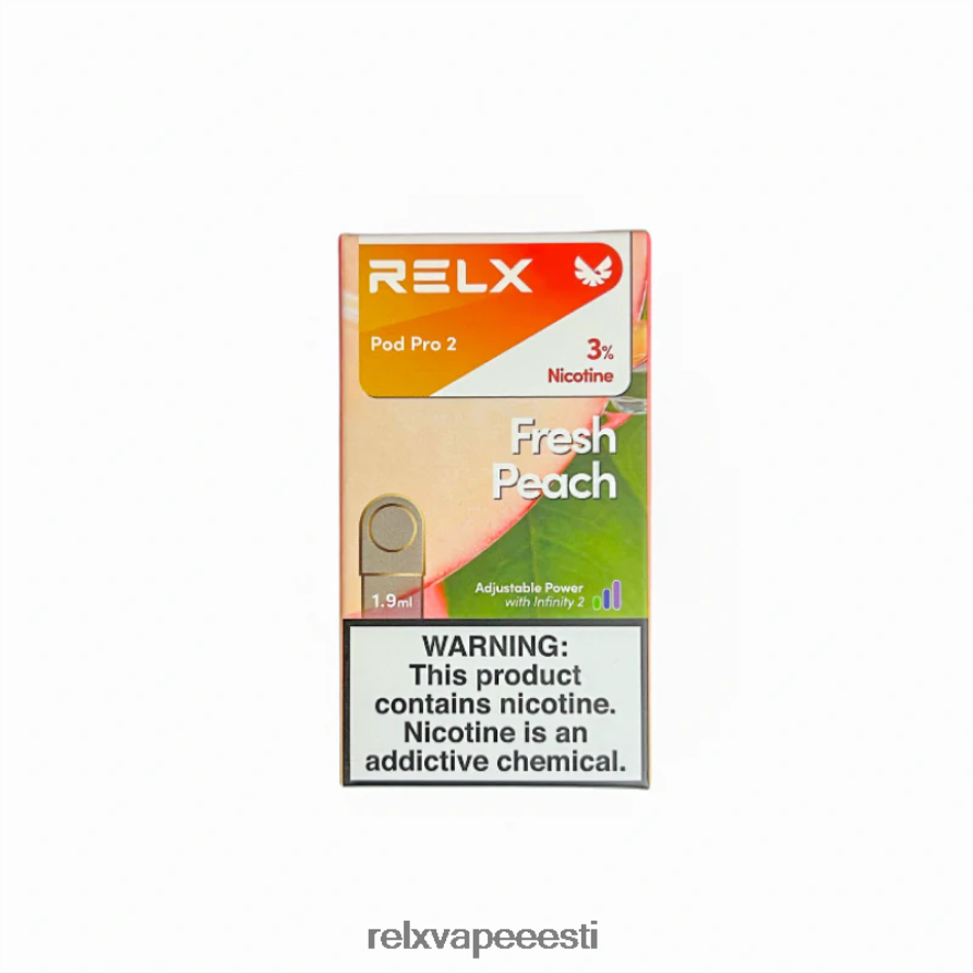 RELX pod pro 2–3 kauna virsik - RELX Vape Review 2F4L2V102