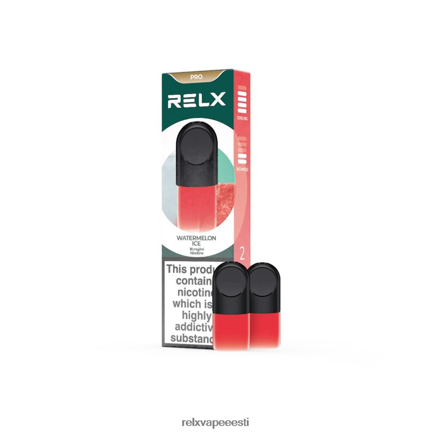 RELX pod pro - 2 kauna arbuusi jää - RELX Vape Price 2F4L2V7