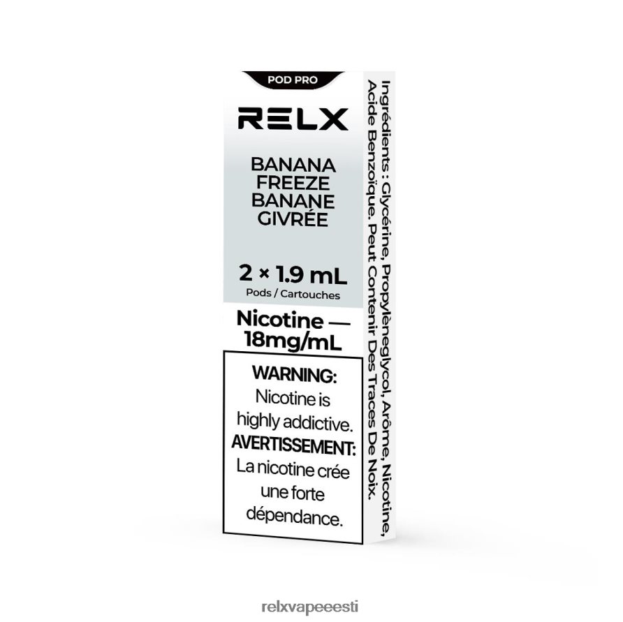 RELX pod pro - 2 kauna banaani külmutamine - RELX Wholesale 2F4L2V18