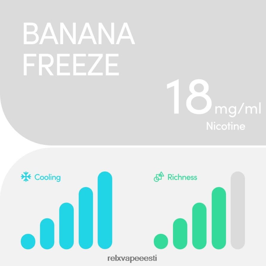 RELX pod pro - 2 kauna banaani külmutamine - RELX Wholesale 2F4L2V18