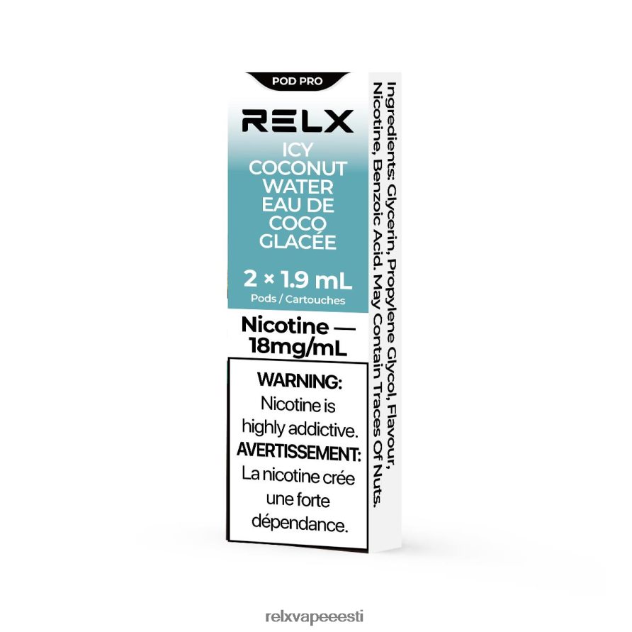 RELX pod pro - 2 kauna jäine kookosvesi - RELX Vape Review 2F4L2V21