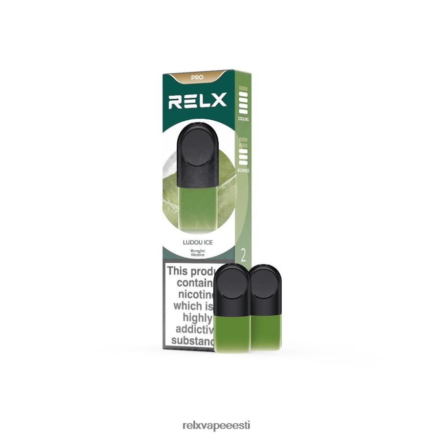 RELX pod pro - 2 kauna ludou jää - RELX Vape Price 2F4L2V17