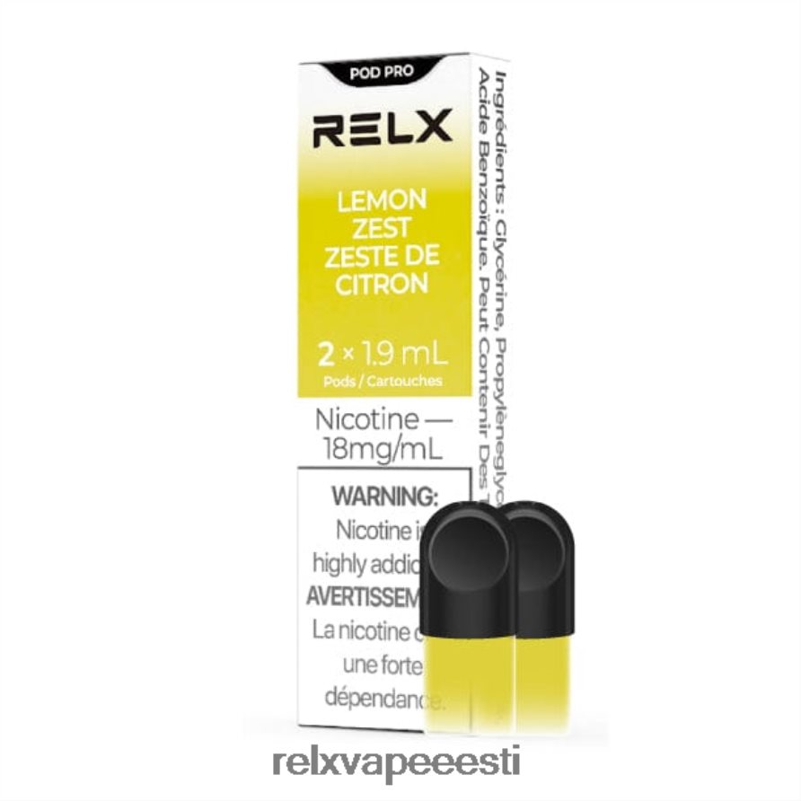 RELX pod pro - 2 kauna sidrunikoor - RELX Pods Sale 2F4L2V19
