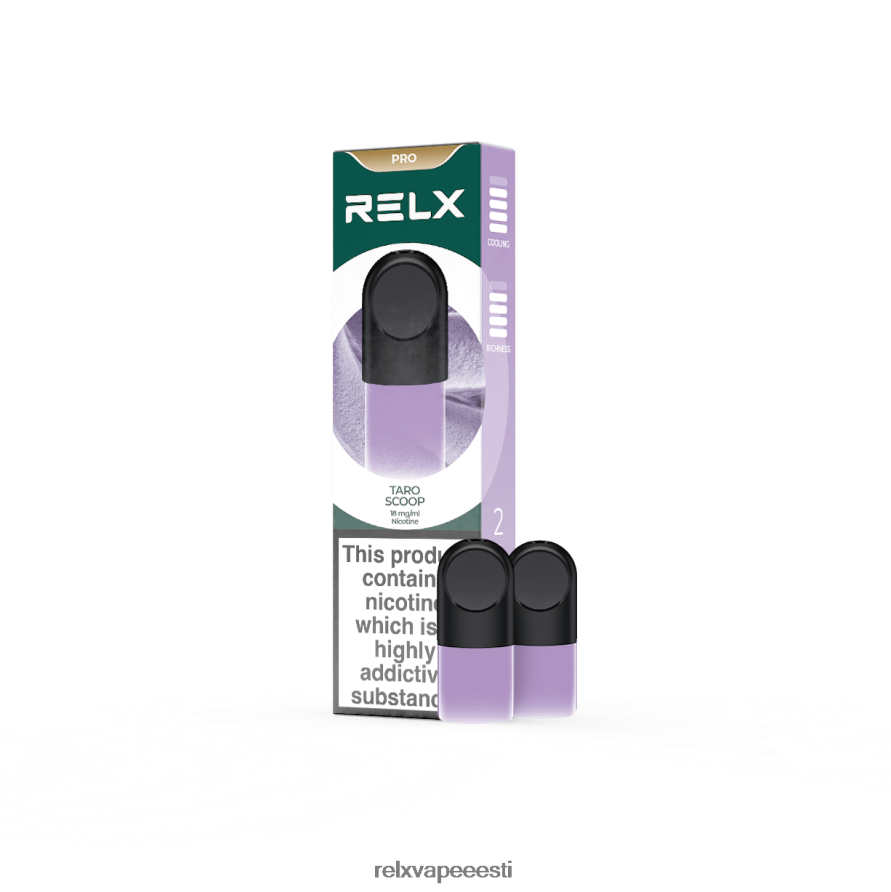 RELX pod pro - 2 kauna taro kühvel - Best RELX Flavours 2F4L2V16