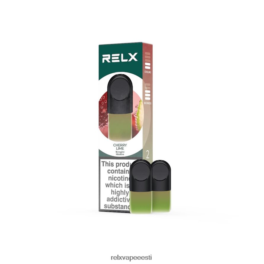 RELX pod kirsi laim - RELX Vape Flavours 2F4L2V35