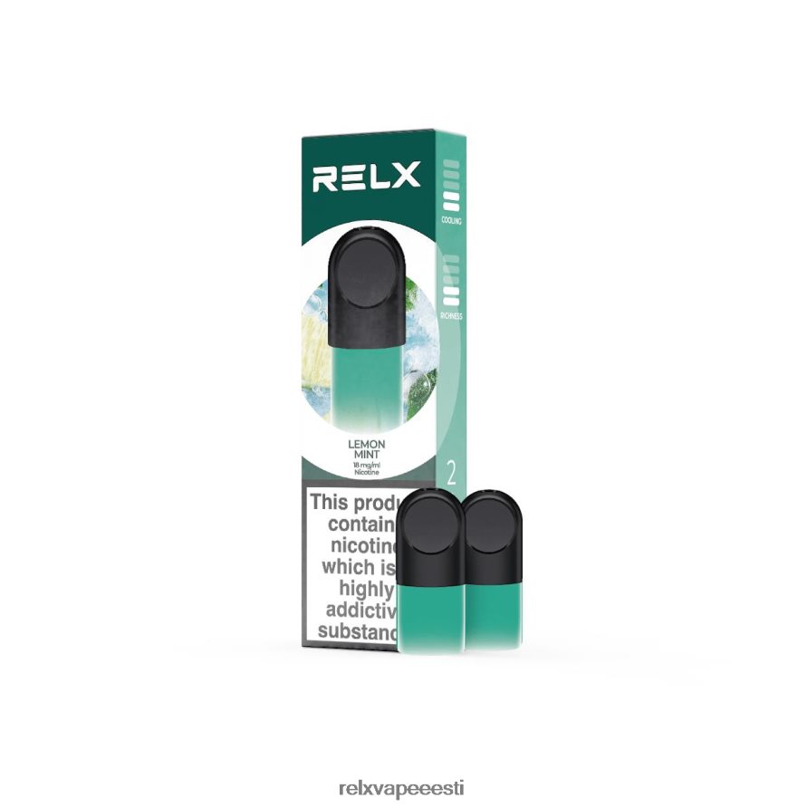 RELX pod sidruni piparmünt - RELX Vape Review 2F4L2V31