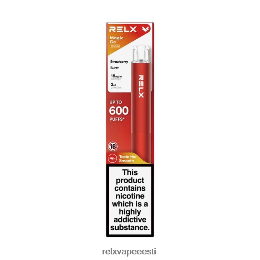 RELX MagicGo ga600 maasikapuhang - Best RELX Flavours 2F4L2V37