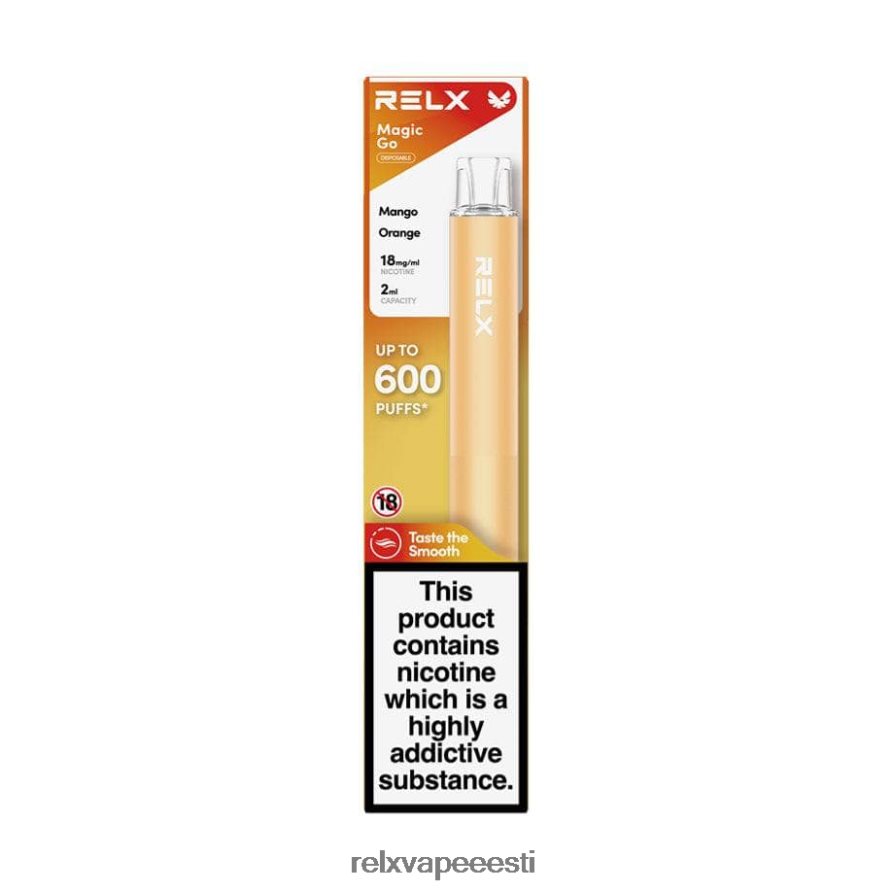 RELX MagicGo ga600 mango apelsin - RELX Vape Price 2F4L2V38