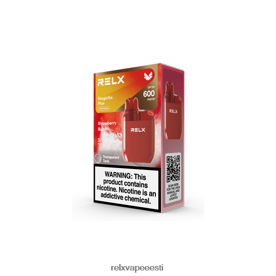 RELX MagicGo pluss sa600 maasikapuhang - RELX Vape Review 2F4L2V52