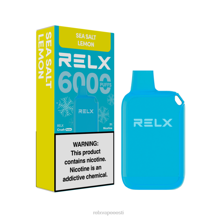 RELX Crush Pocket 6000 jäist | Z64BF11 ‎RELX Wholesale meresool sidrun