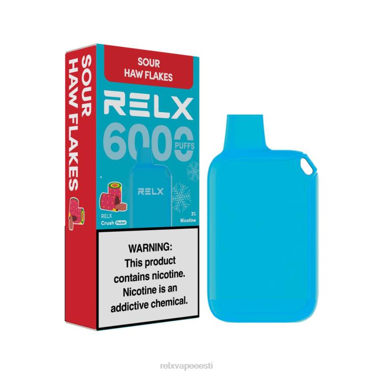 RELX Crush Pocket 6000 jäist | Z64BF16 ‎RELX Vape Tallinn hapud kullihelbed